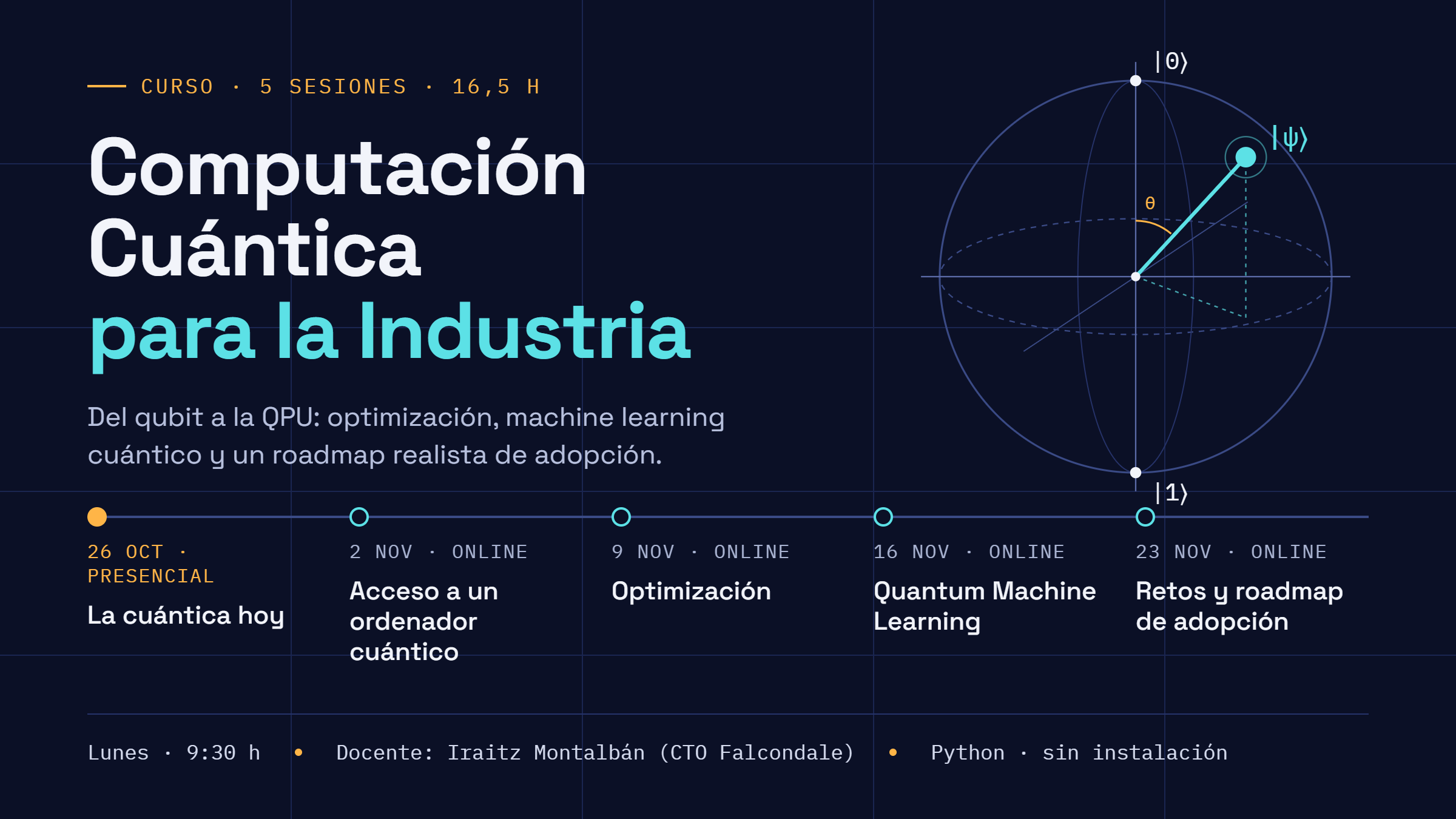 Curso de Formación sobre la Aplicación de la Computación Cuántica para la Industria